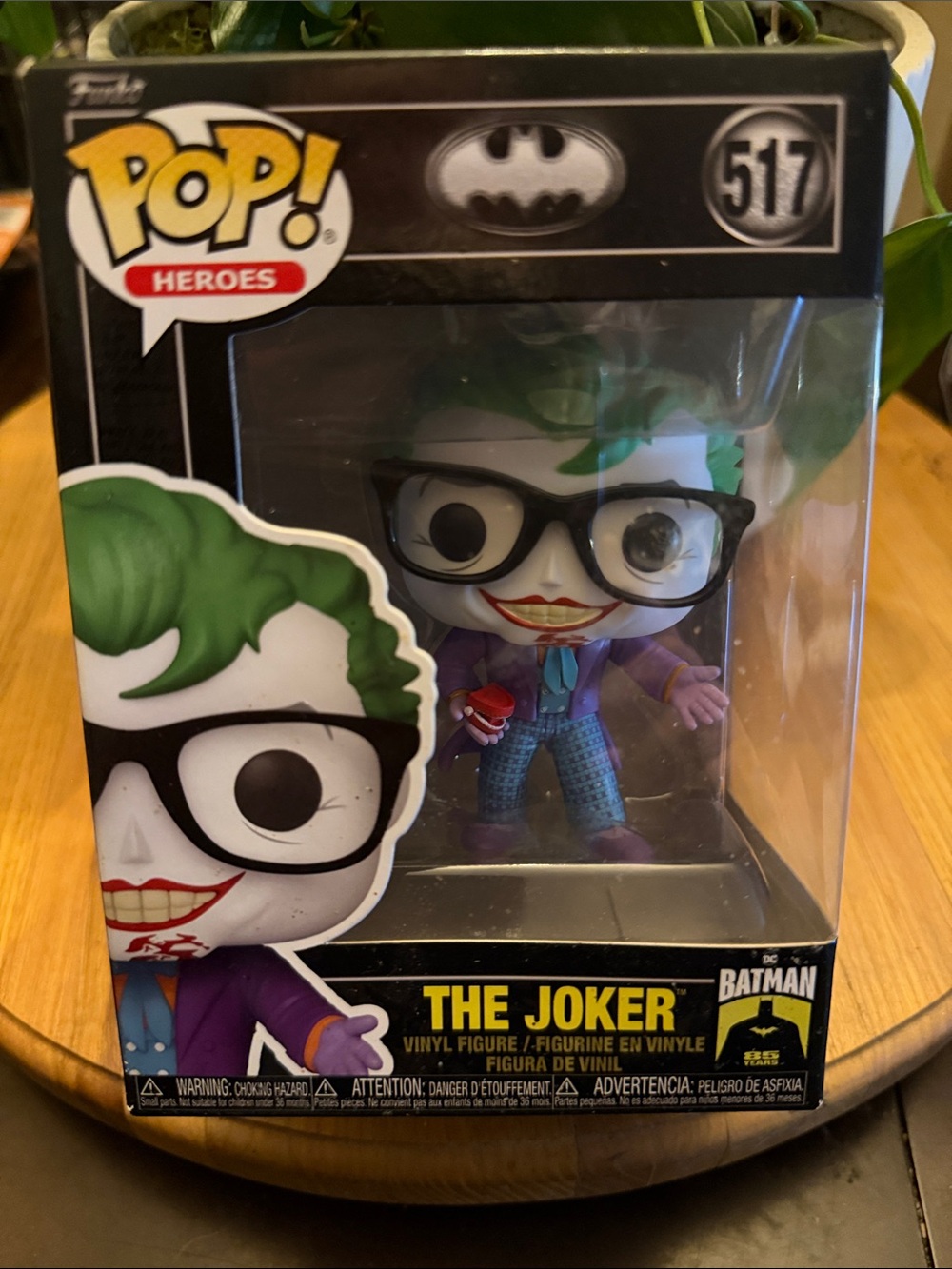 Funko Pop! Heroes The Joker Vinyl Figure - Green, Purple, White
